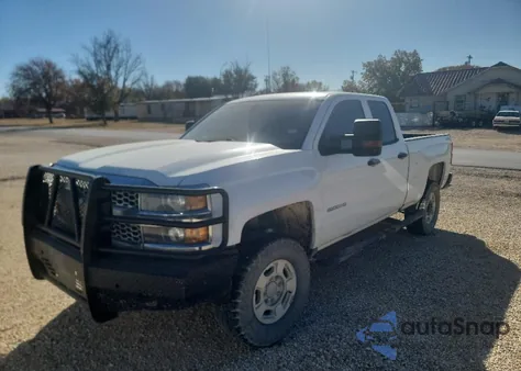 2019 Chevrolet Silverado 2500Hd Wt z USA, uszkodzony, nr VIN 2GC2KREG9K1144490
